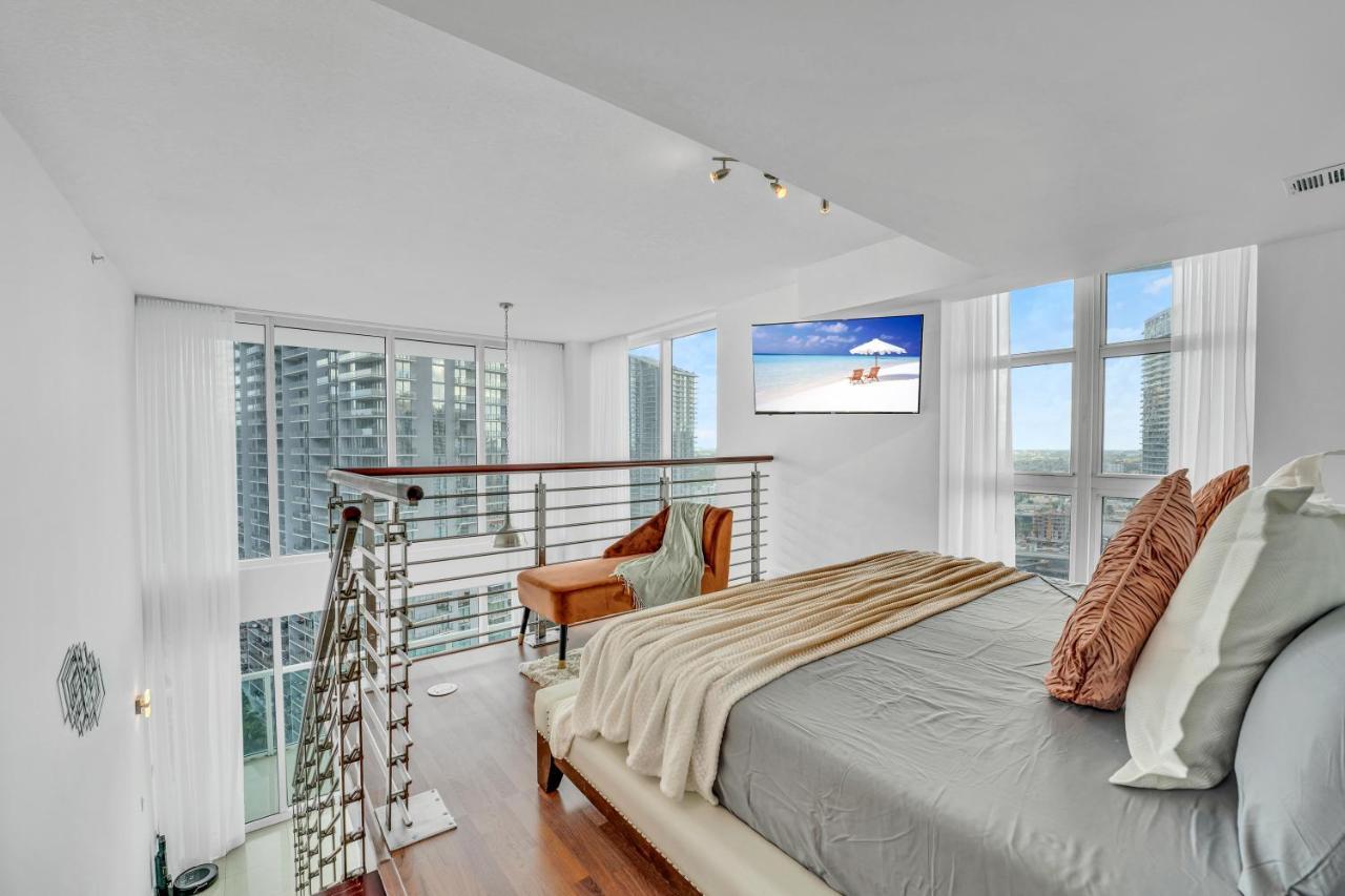 Modern 2 Story Loft 2Br With Breathtaking Views Villa Miami Exterior photo